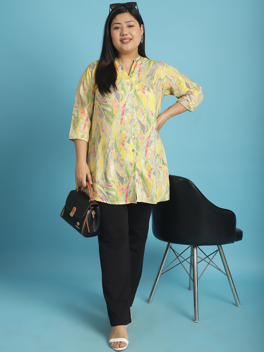 Stylish Plus Size Women Casual Top