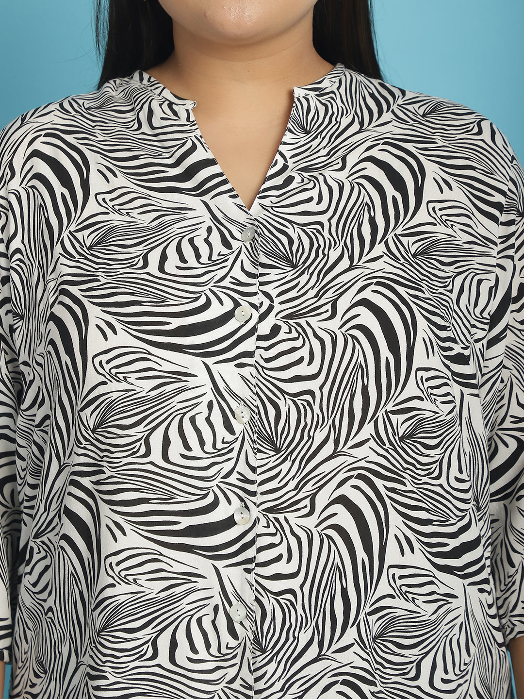 Stylish Plus Size Women Casual Top