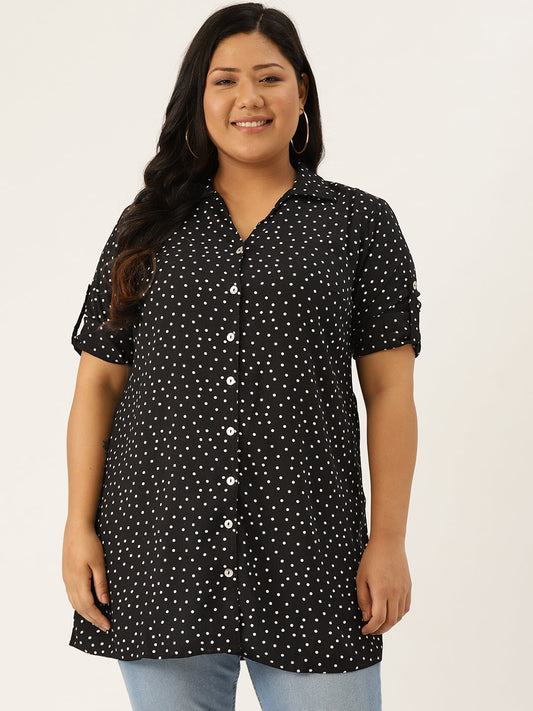 Stylish Plus Size Women Casual Top
