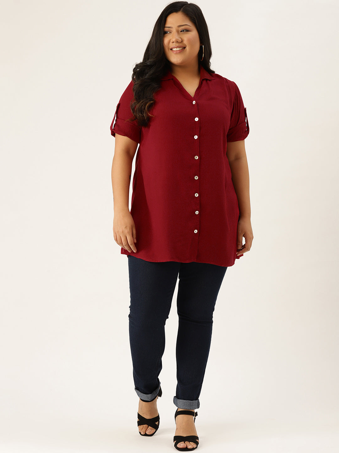 Stylish Plus Size Women Casual Top