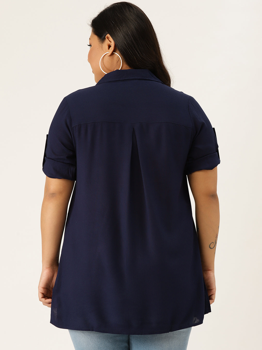 Stylish Plus Size Women Casual Top