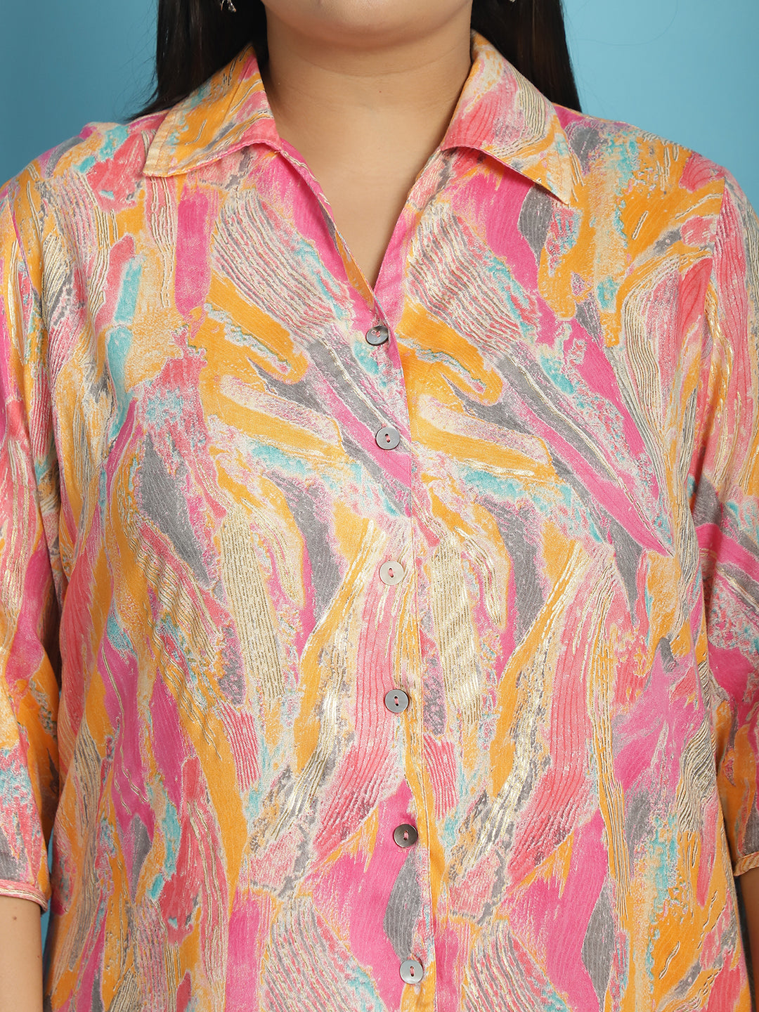 Stylish Plus Size Women Casual Top