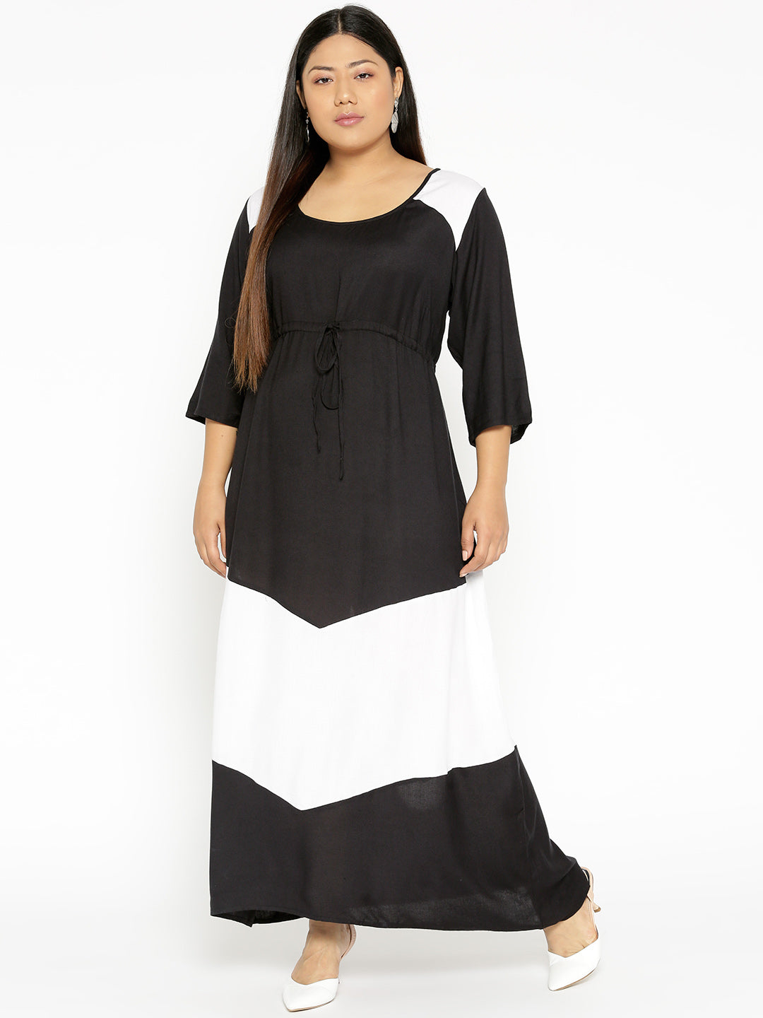 Trendy Plus Size Women’s Western Dress