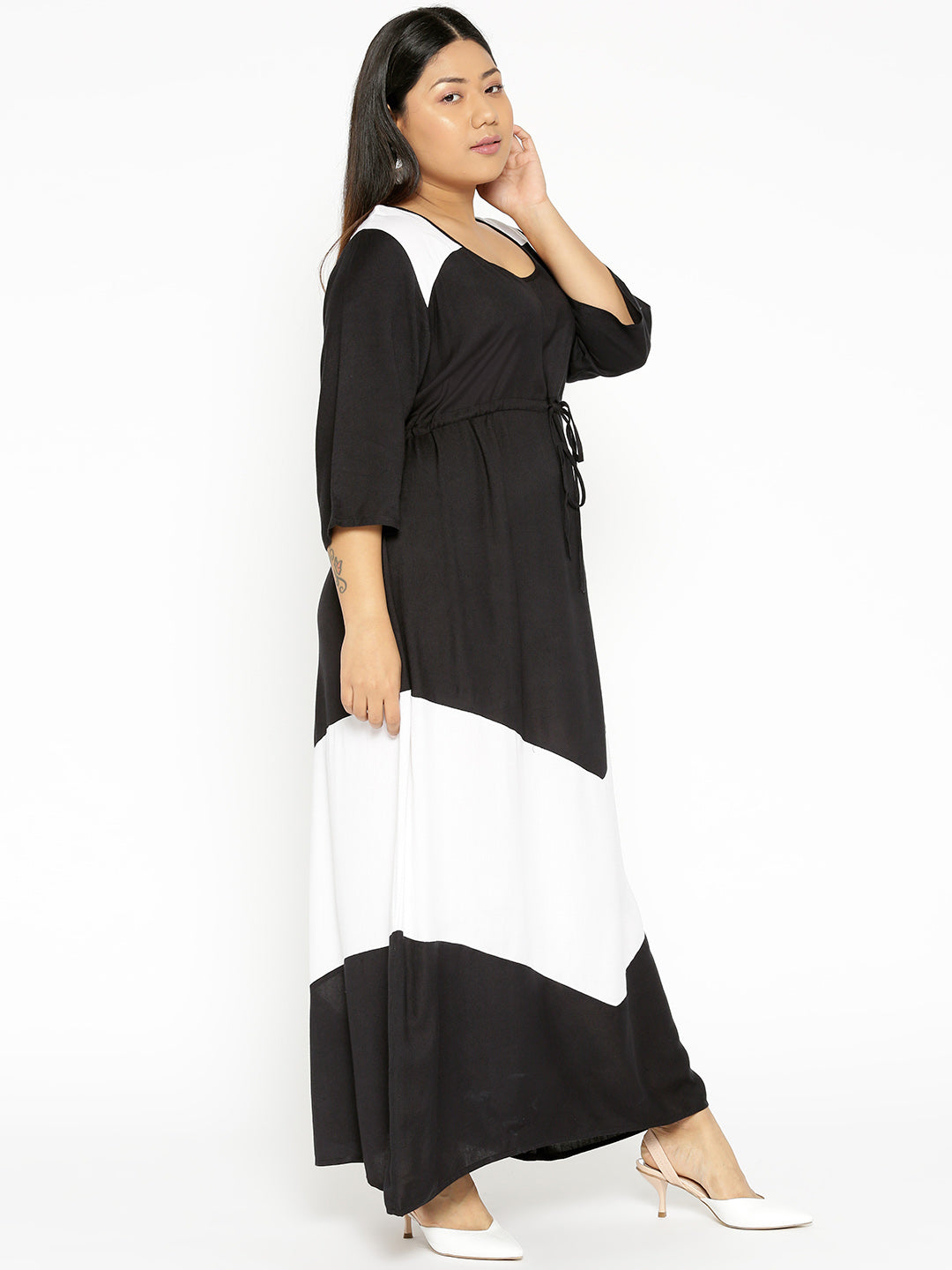 Trendy Plus Size Women’s Western Dress