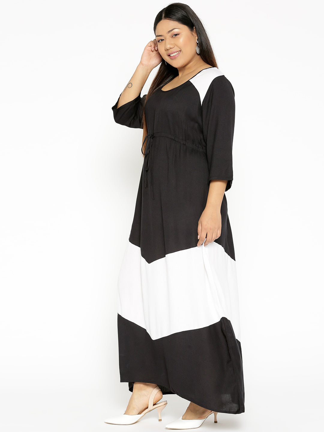 Trendy Plus Size Women’s Western Dress