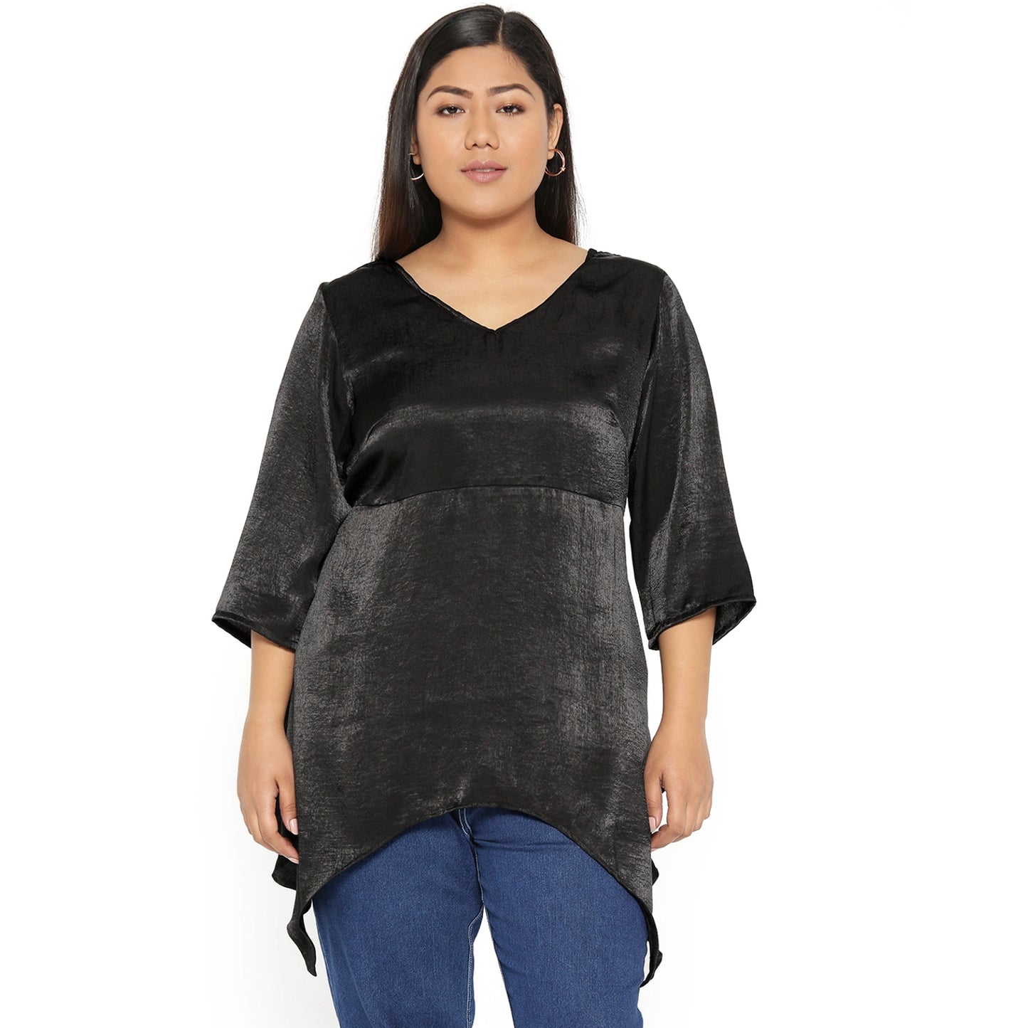 Stylish Plus Size Women Casual Top