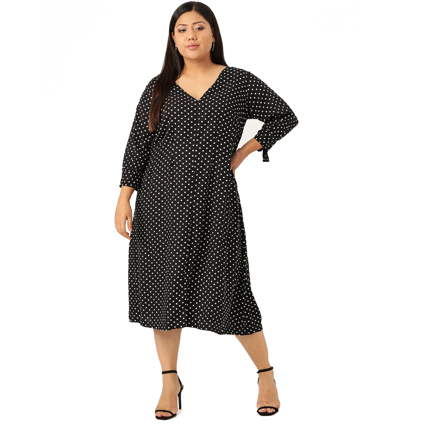 Trendy Plus Size Women’s Western Dress