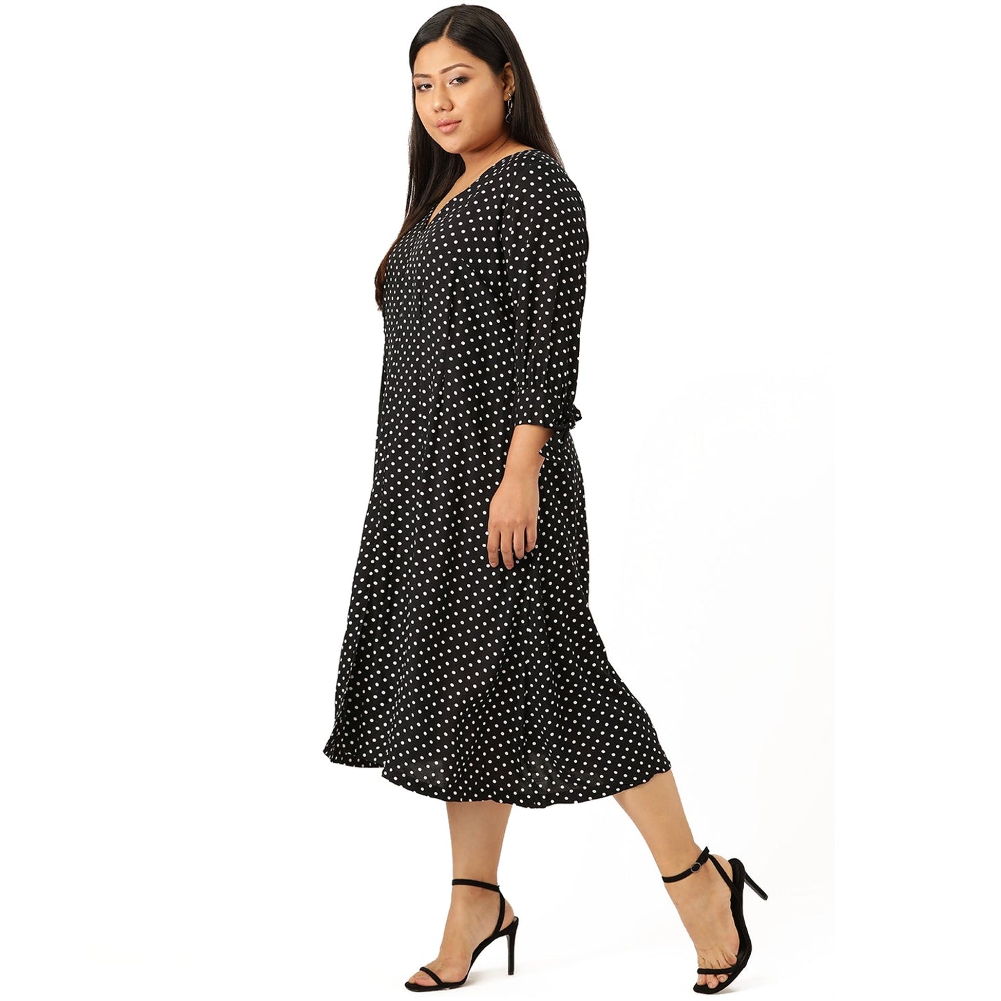 Trendy Plus Size Women’s Western Dress