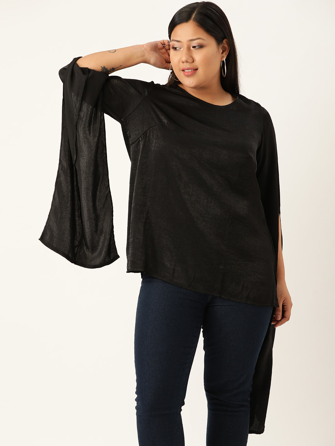 Stylish Plus Size Women Casual Top