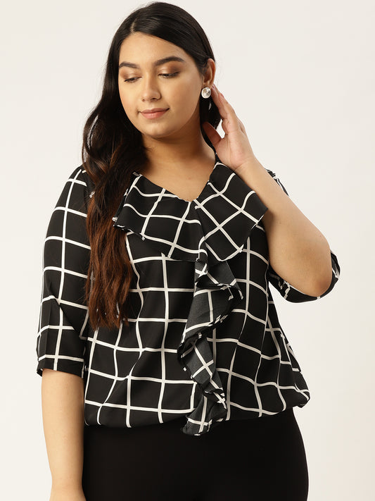 Stylish Plus Size Women Casual Top