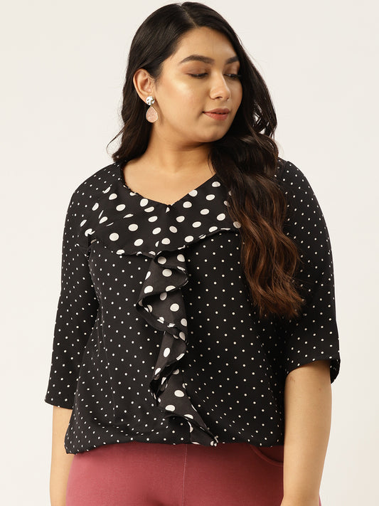 Stylish Plus Size Women Casual Top