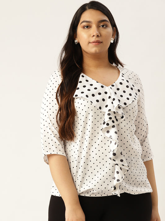 Stylish Plus Size Women Casual Top