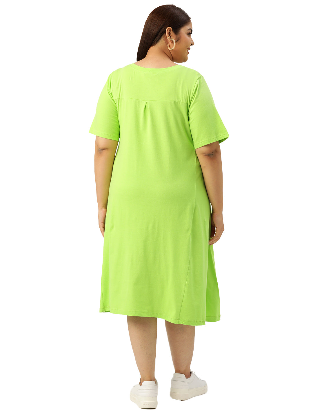A-Line Midi Dress