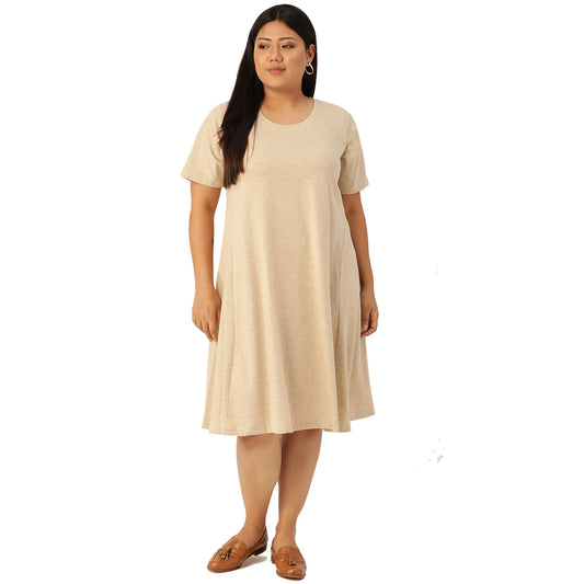 A-Line Midi Dress