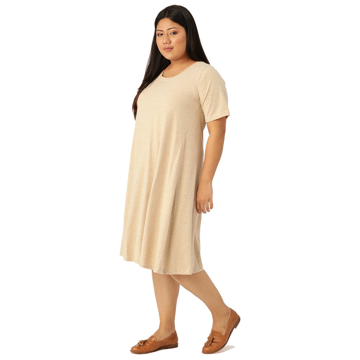 A-Line Midi Dress