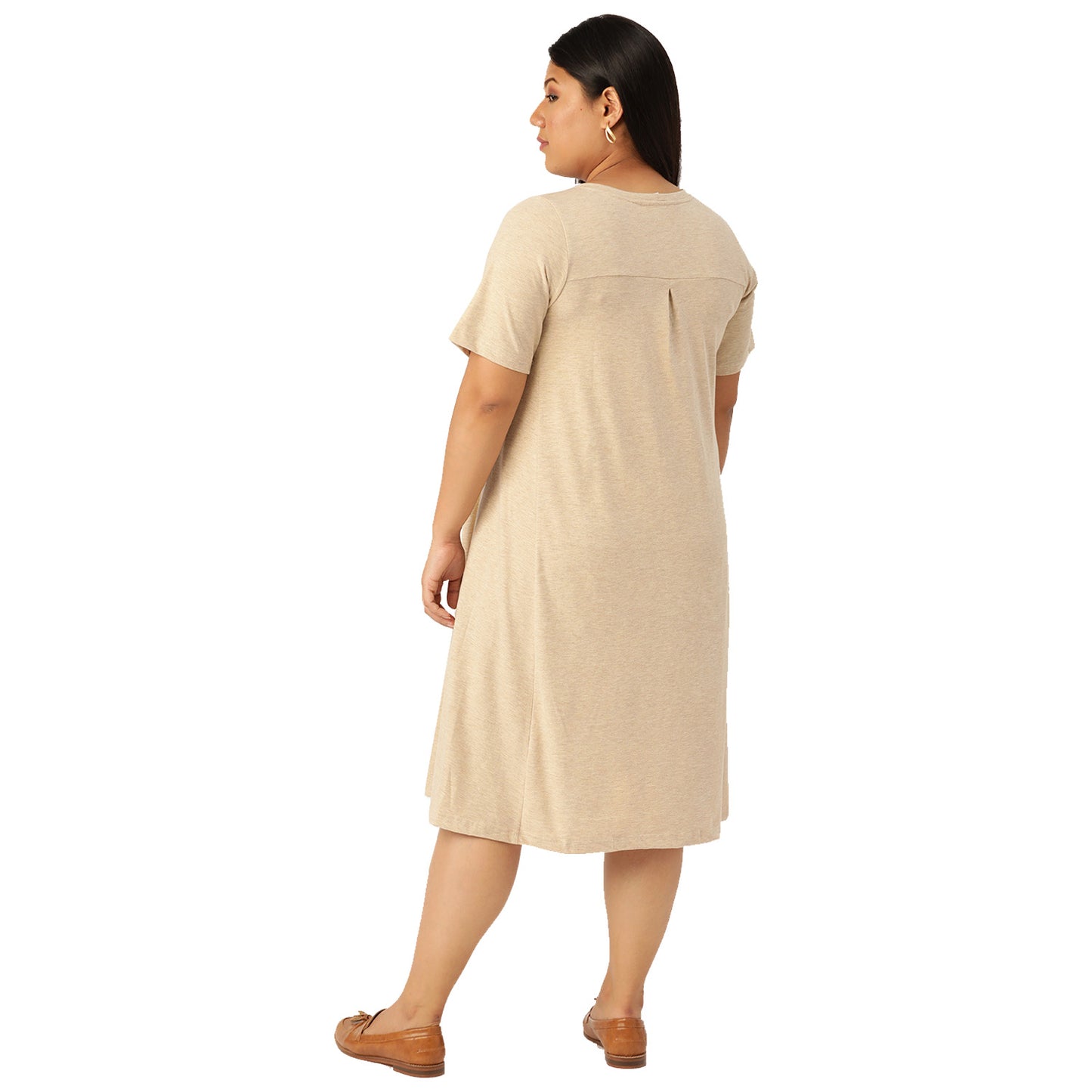 A-Line Midi Dress