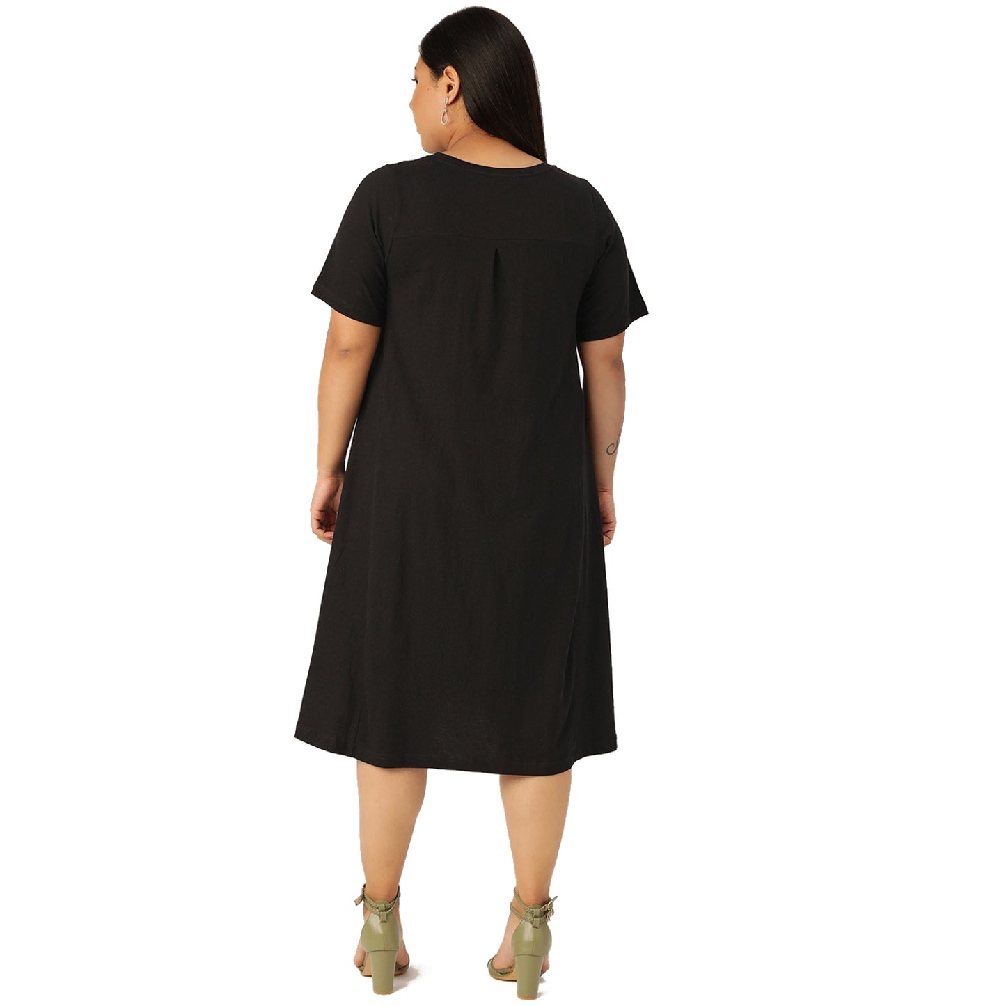 A-Line Midi Dress