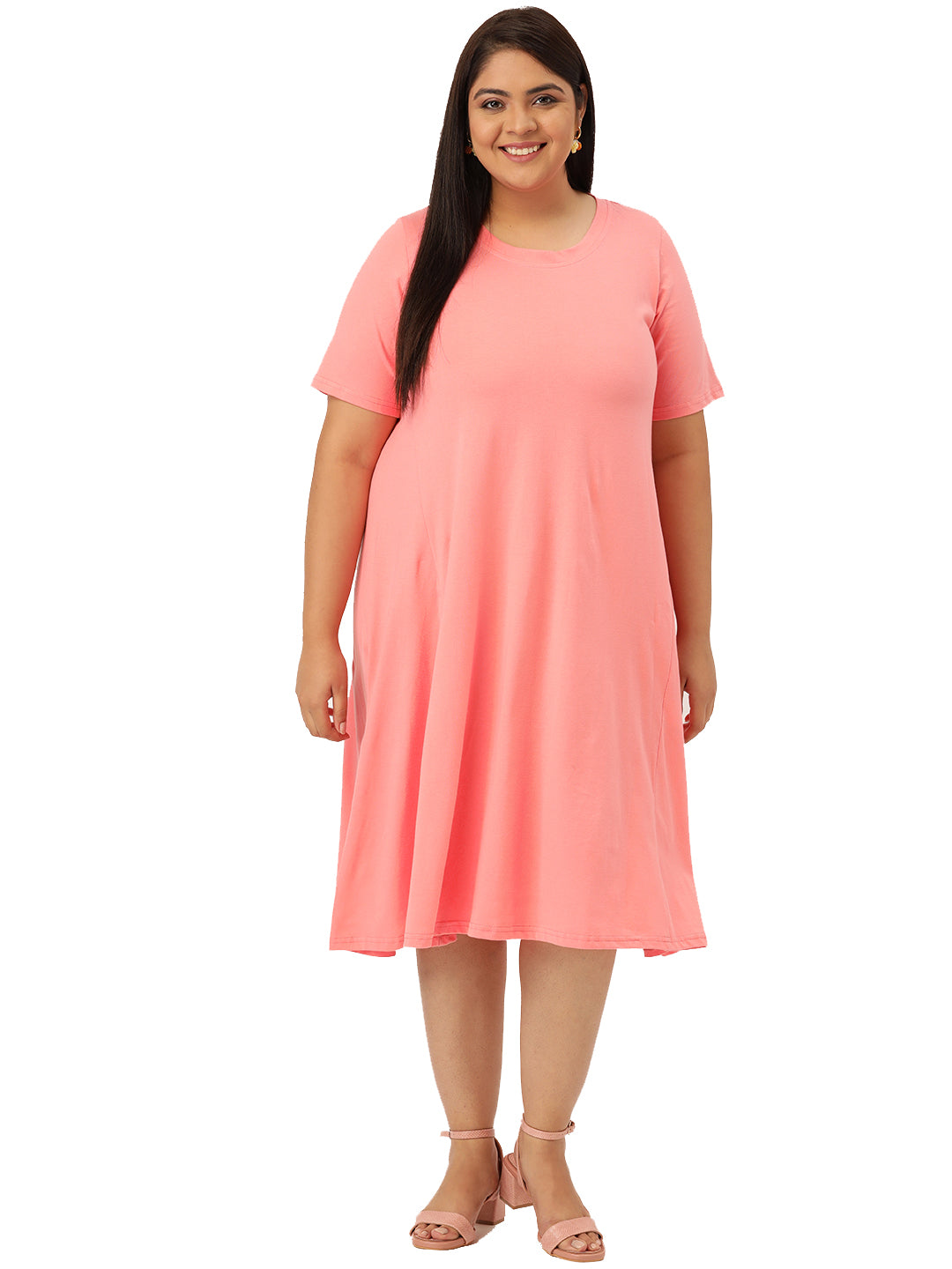 A-Line Midi Dress