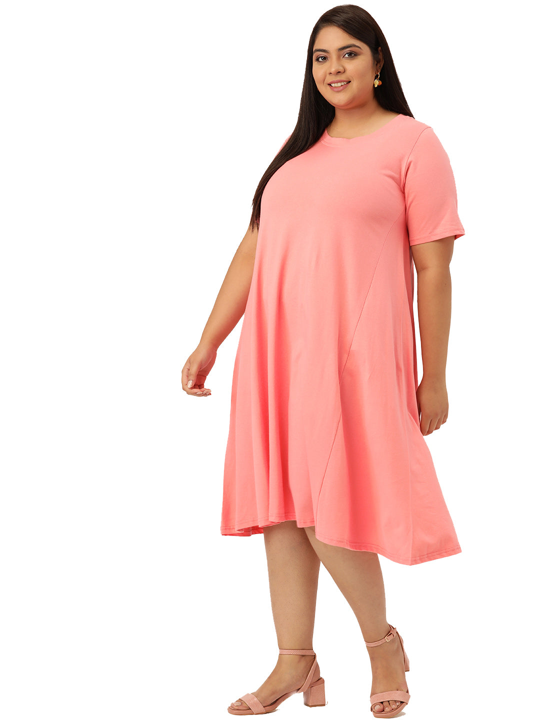 A-Line Midi Dress