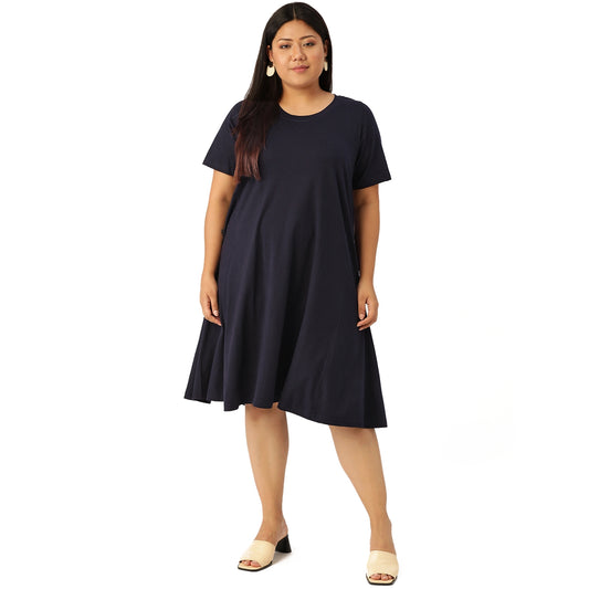 A-Line Midi Dress