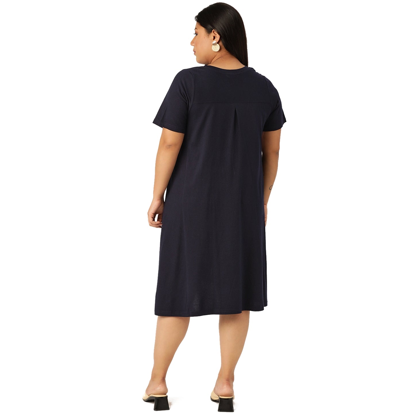 A-Line Midi Dress