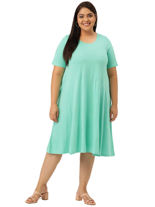 A-Line Midi Dress