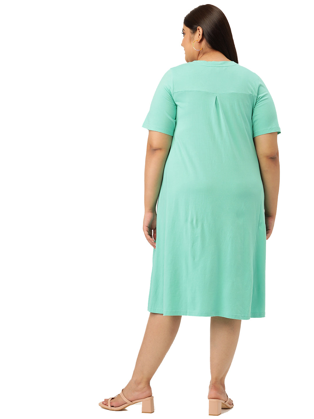 A-Line Midi Dress
