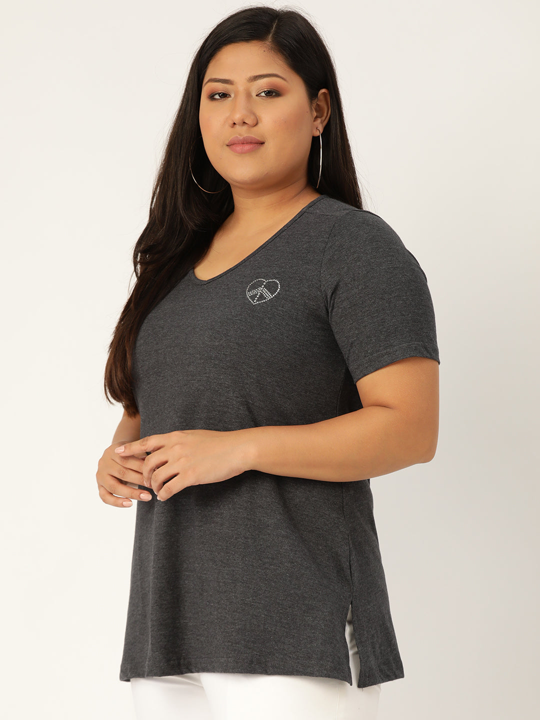 Elegant Plus Size Casual Wear Top for Women