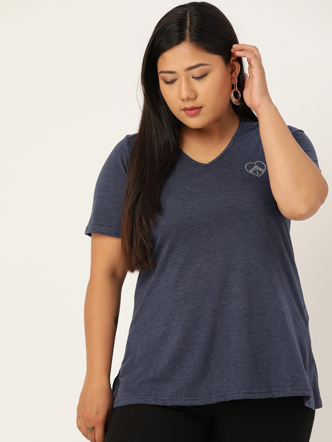 Elegant Plus Size Casual Wear Top for Women