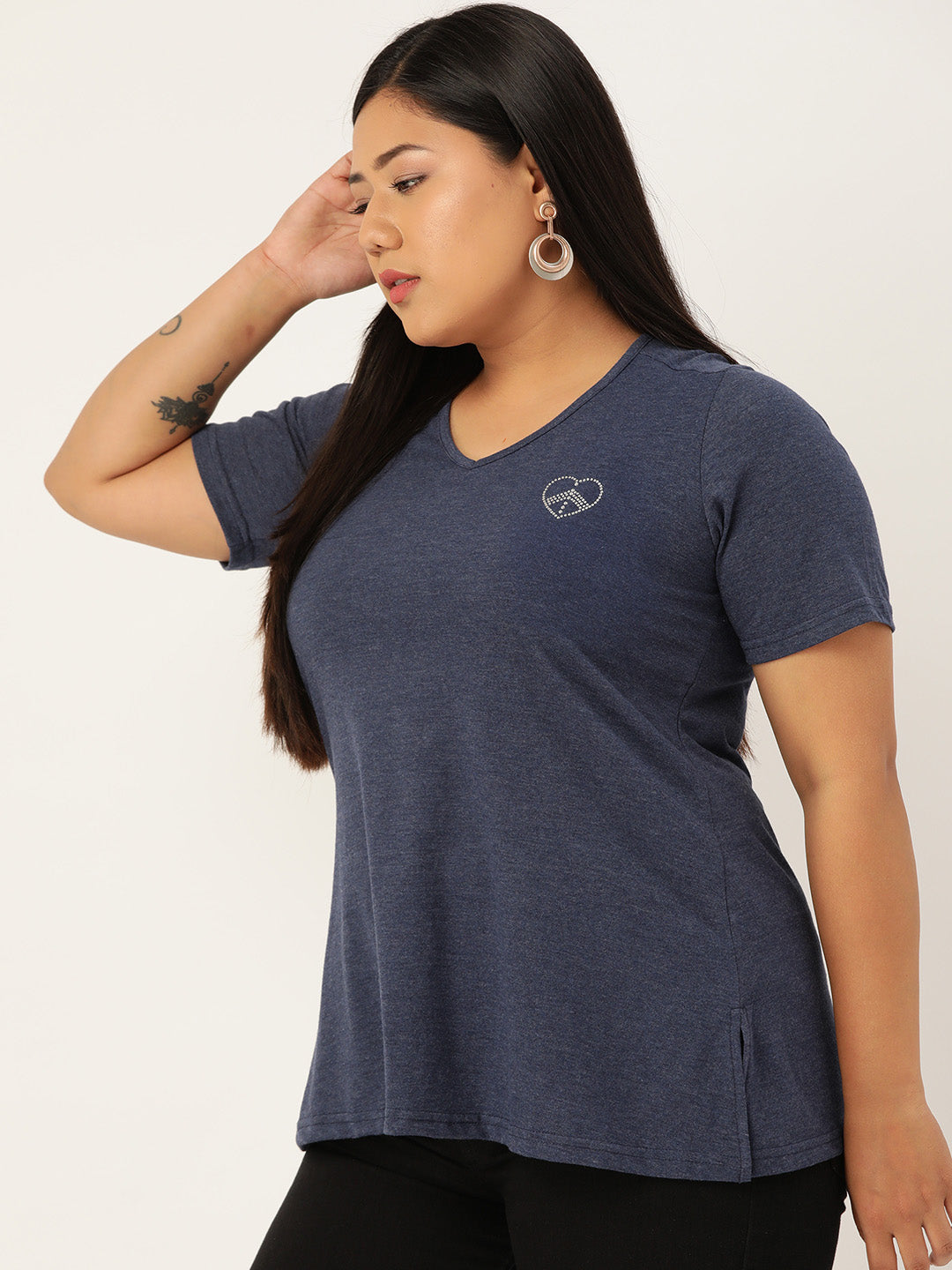 Elegant Plus Size Casual Wear Top for Women