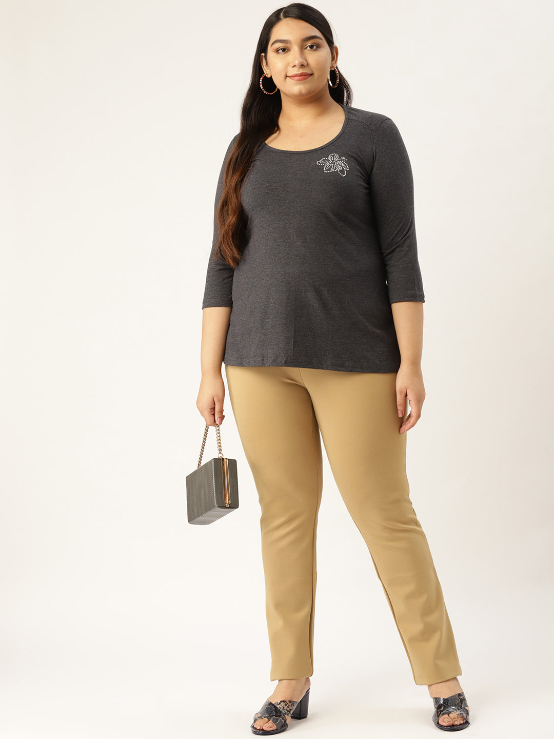 Elegant Plus Size Casual Wear Top for Women