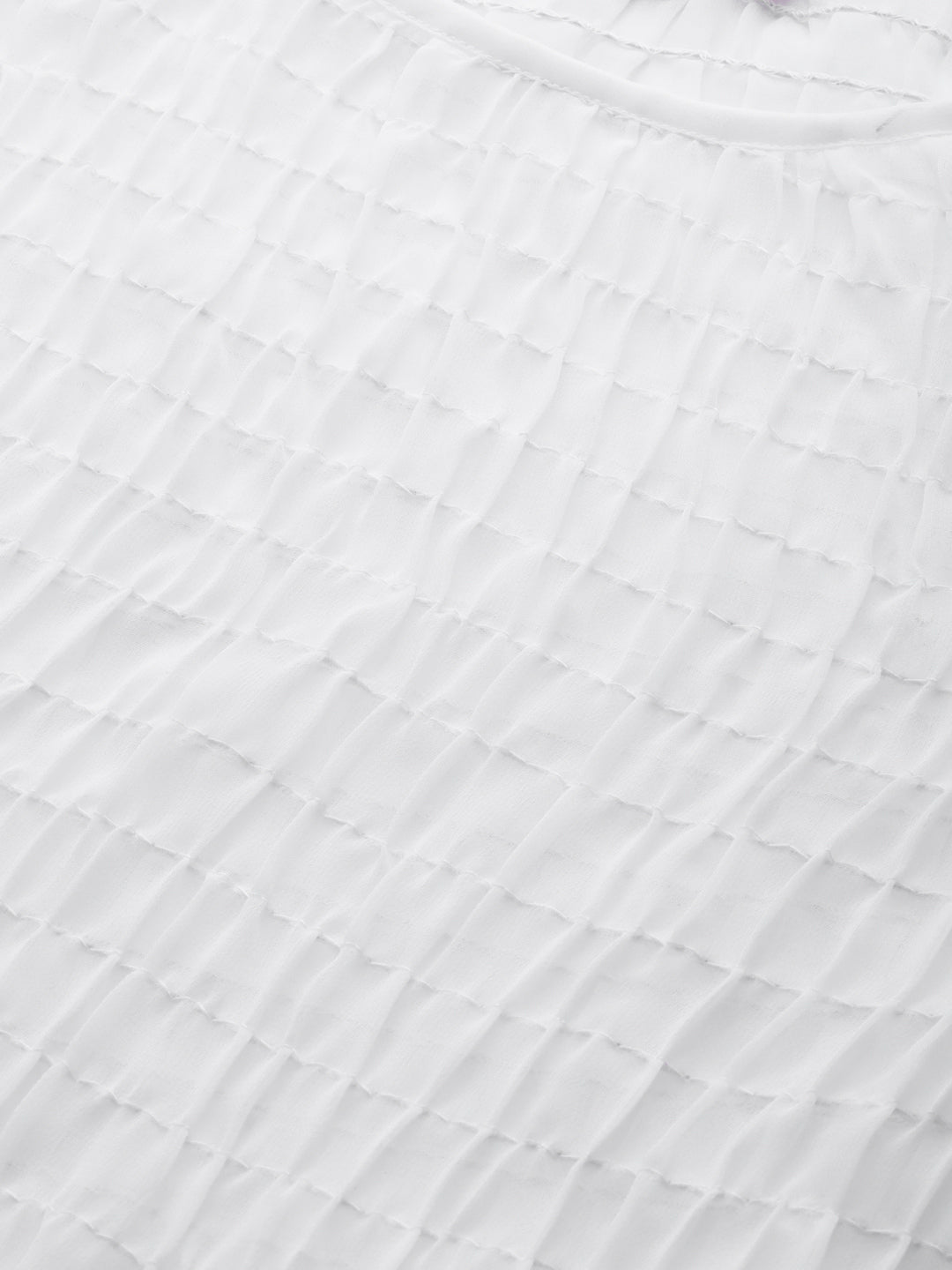 Plus Size Smocked Detail Top