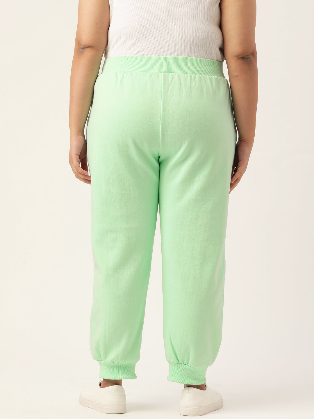 Plus Size Women's Track Pants in Fleece