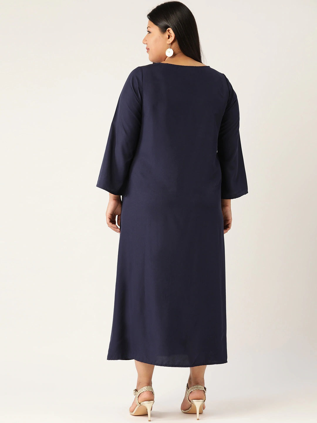 Trendy Plus Size Women’s Western Dress