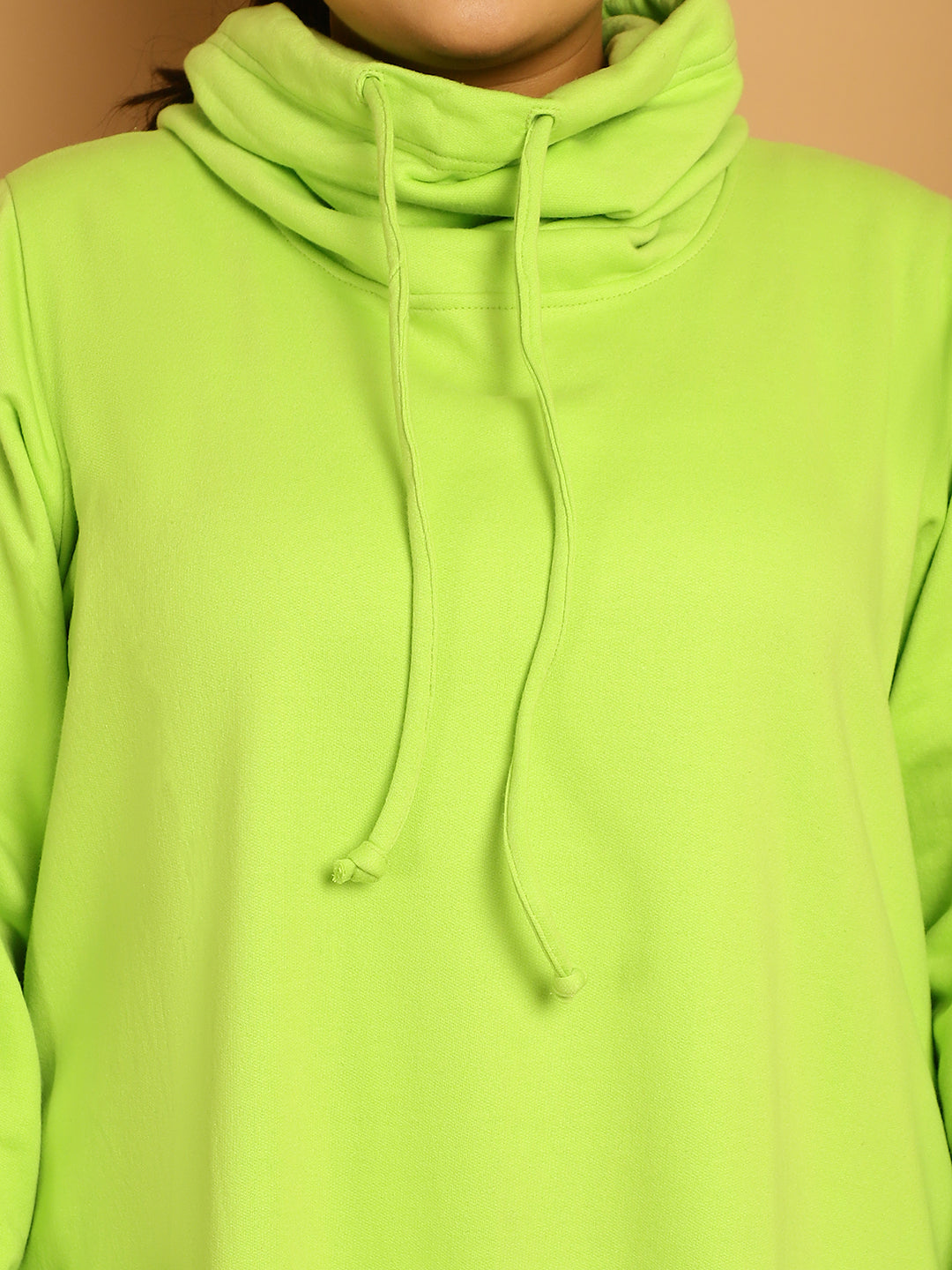 Flow State Midi Fleece Dress