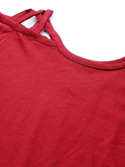 Plus Size Cotton Knitted Top