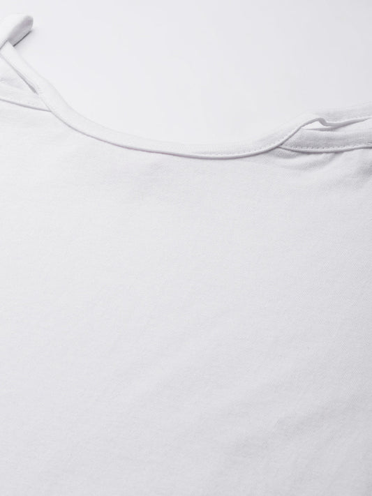 Plus Size Cotton Knitted Top