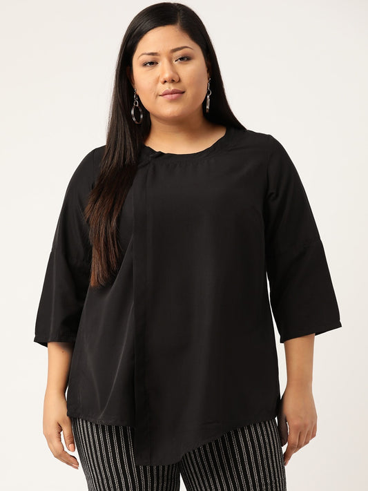 Stylish Plus Size Women Casual Top