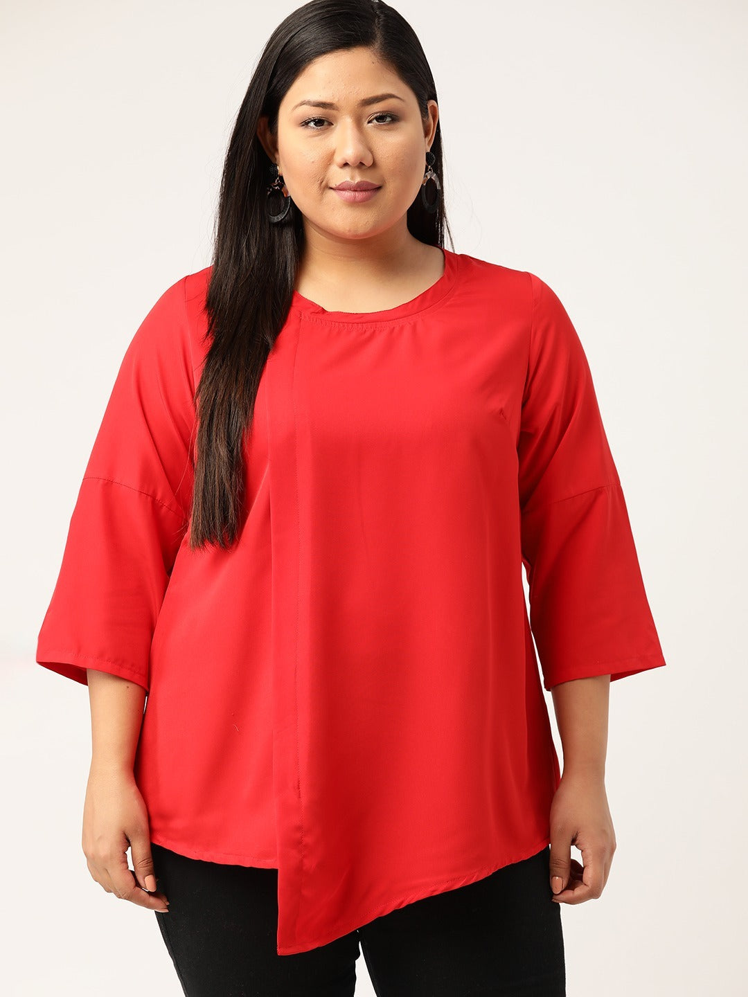 Stylish Plus Size Women Casual Top