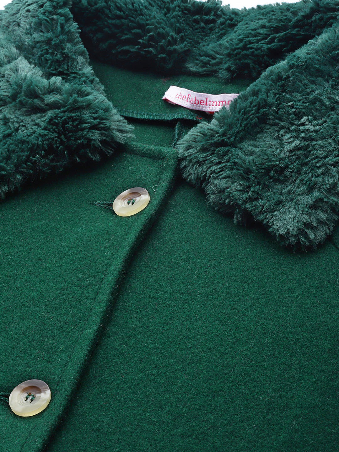 Velour Crest Coat
