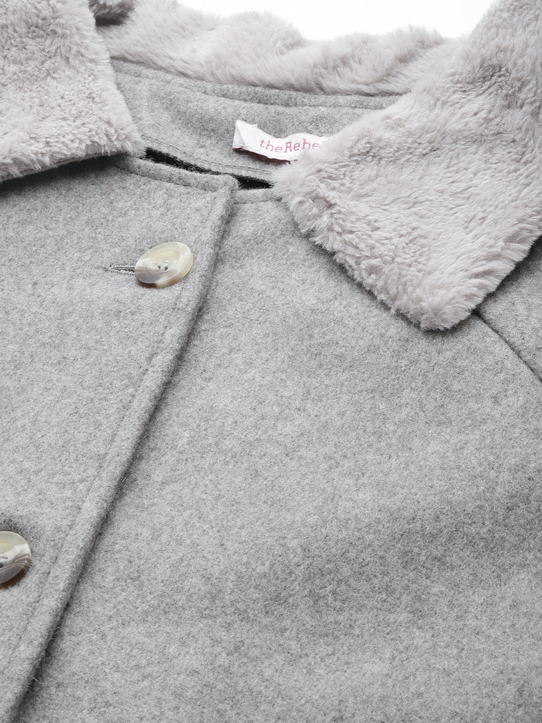 Velour Crest Coat