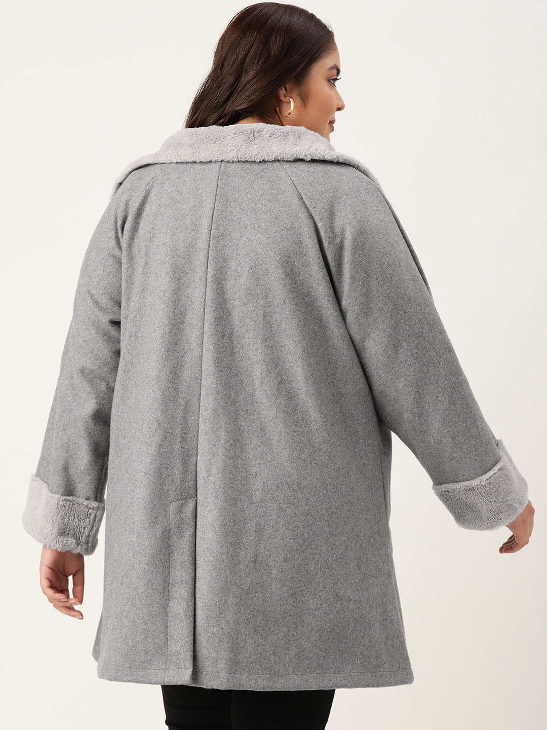 Velour Crest Coat