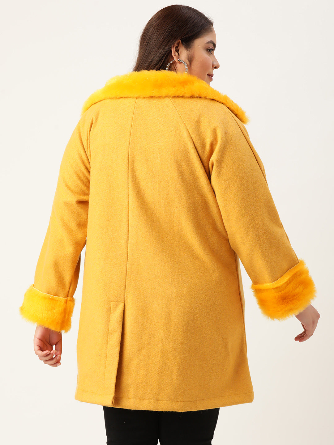 Velour Crest Coat