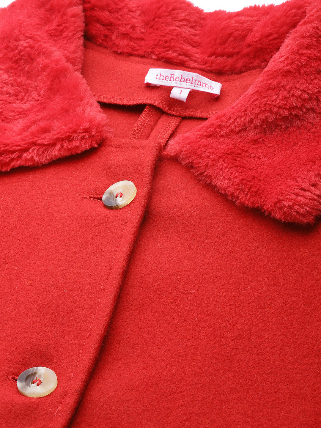 Velour Crest Coat