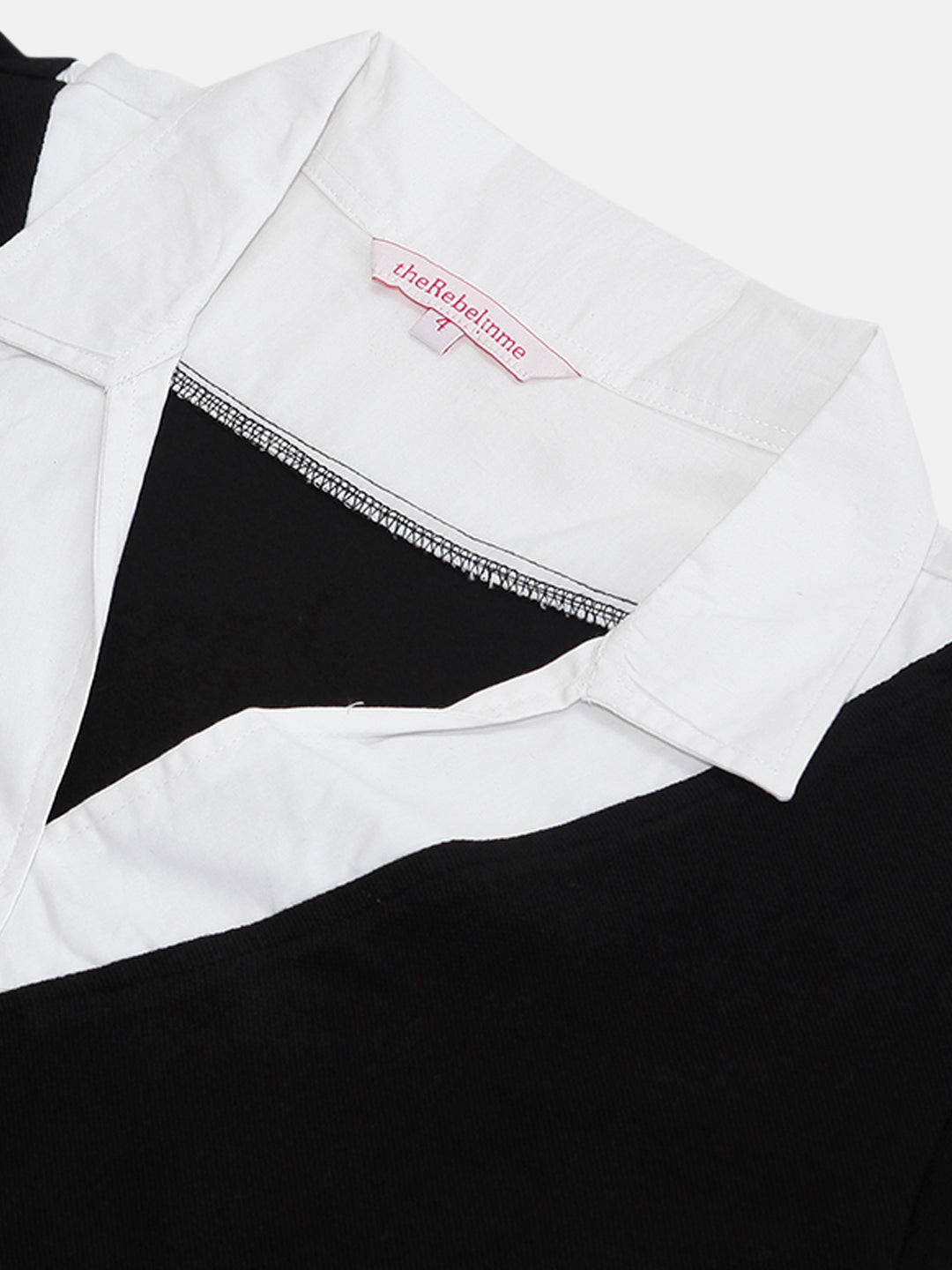 Plus Size Shirt Style Cotton Knitted Top