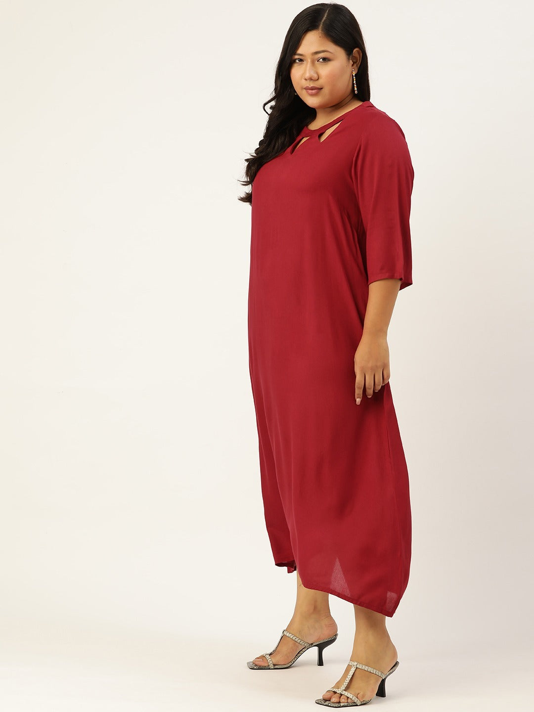 Trendy Plus Size Women’s Western Dress