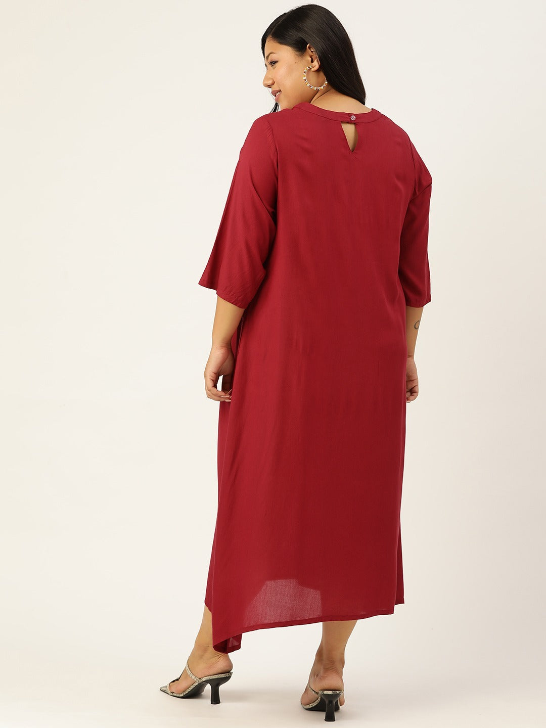 Trendy Plus Size Women’s Western Dress