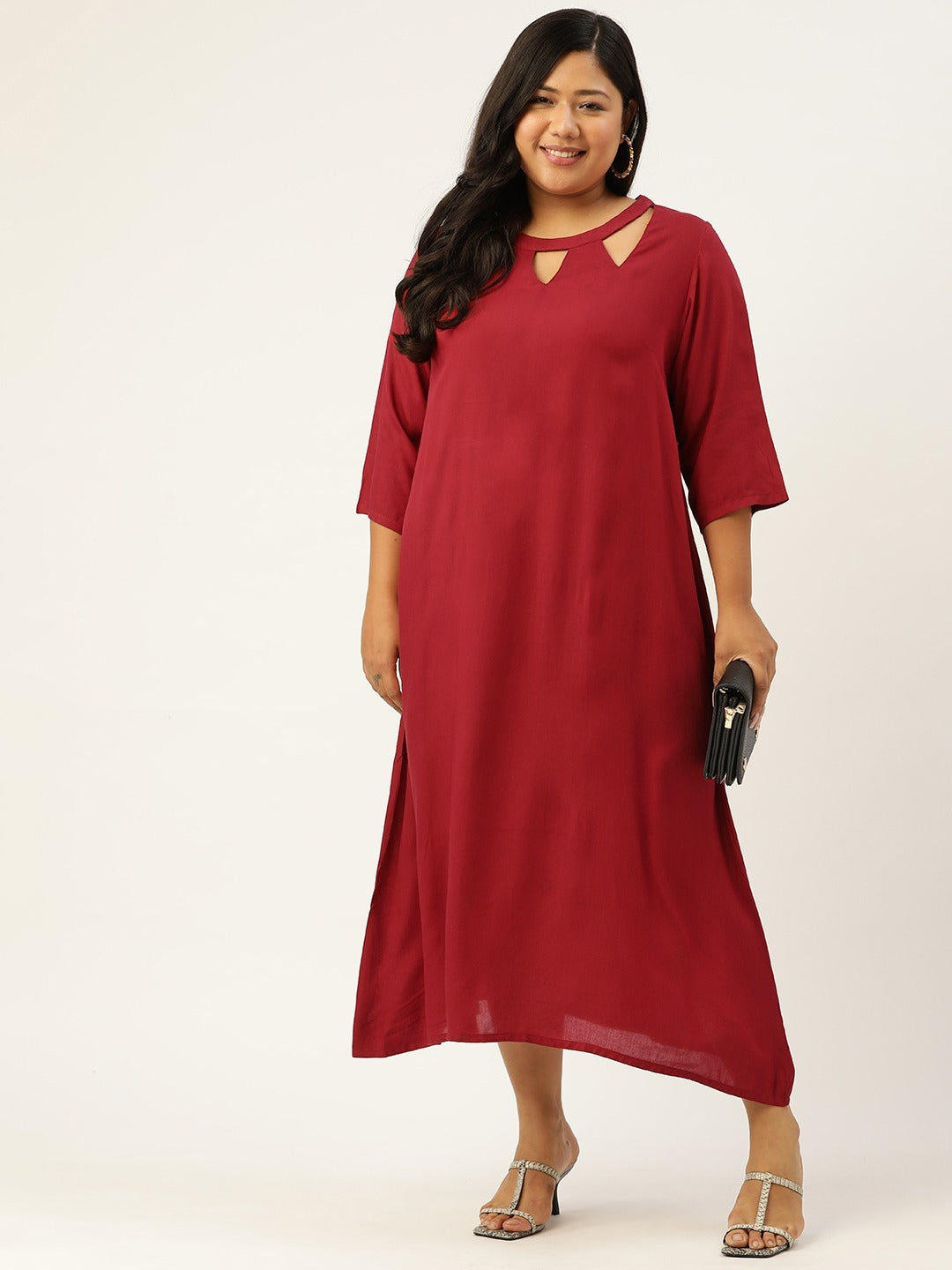Trendy Plus Size Women’s Western Dress