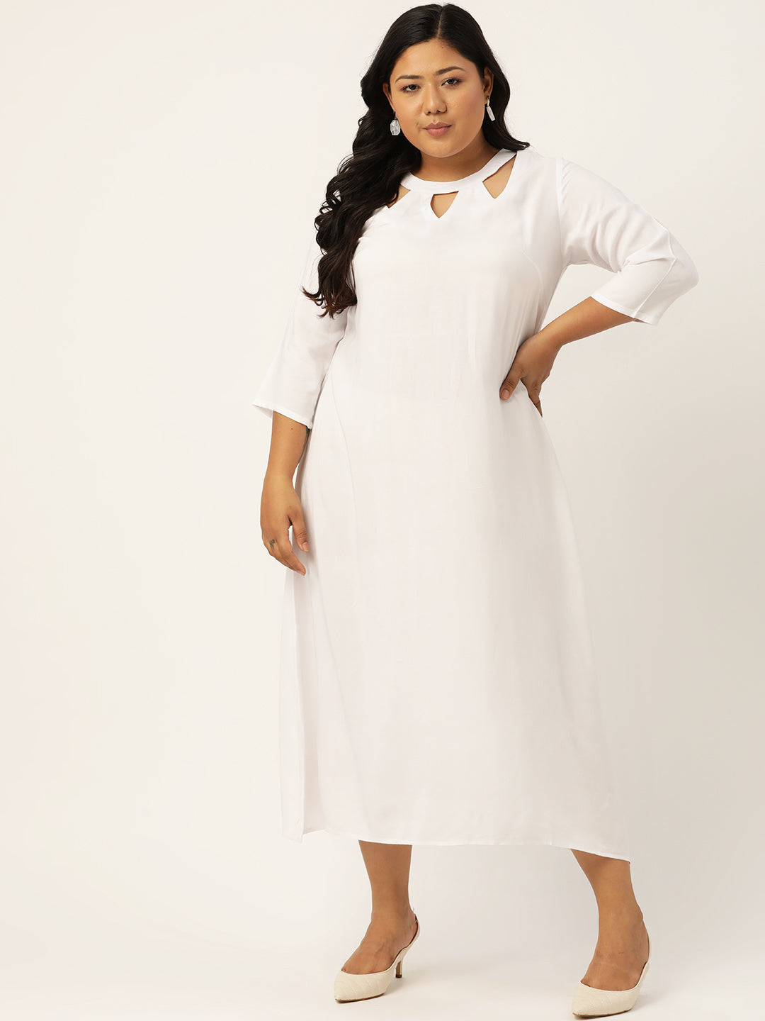 Trendy Plus Size Women’s Western Dress