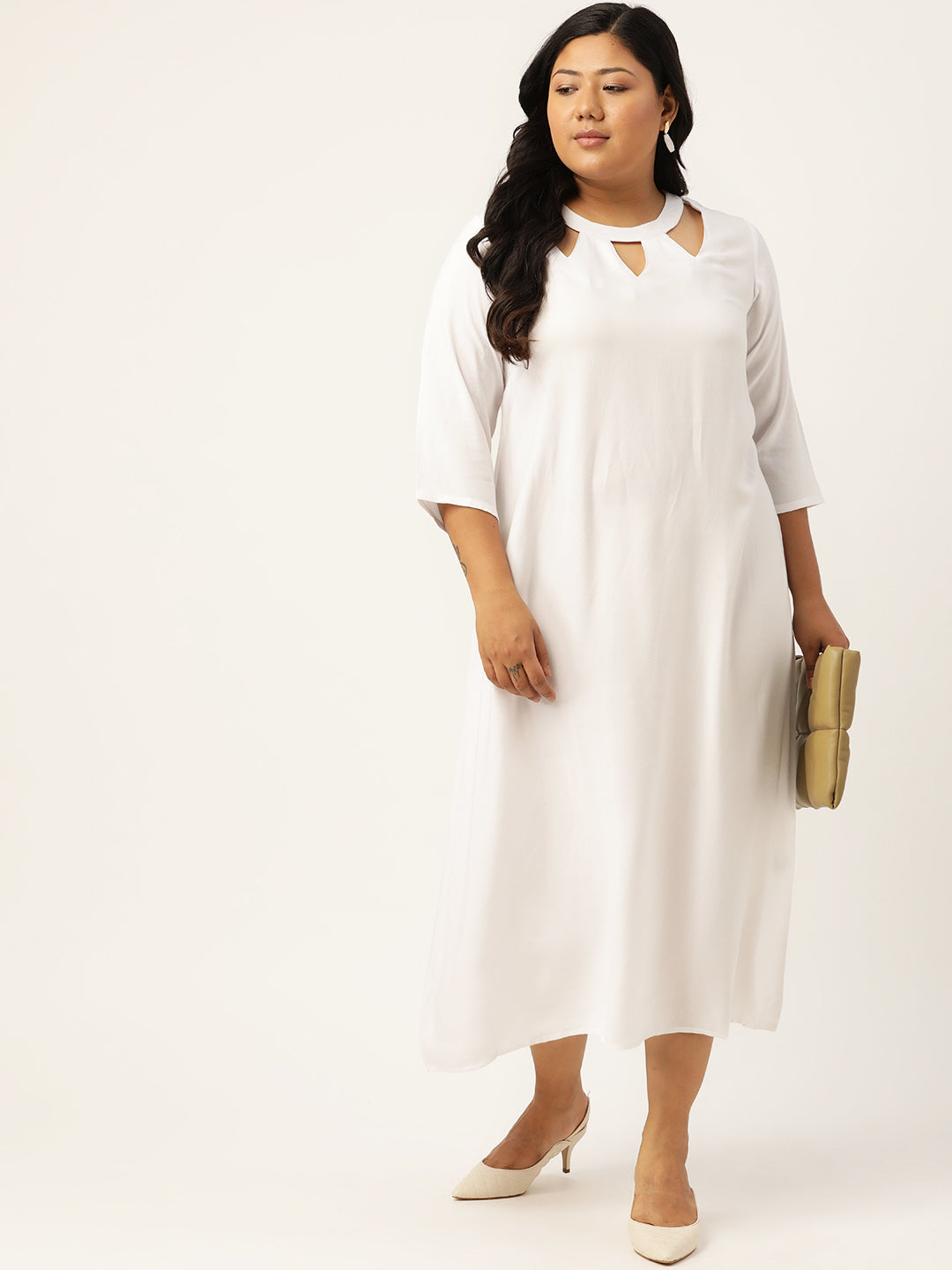 Trendy Plus Size Women’s Western Dress